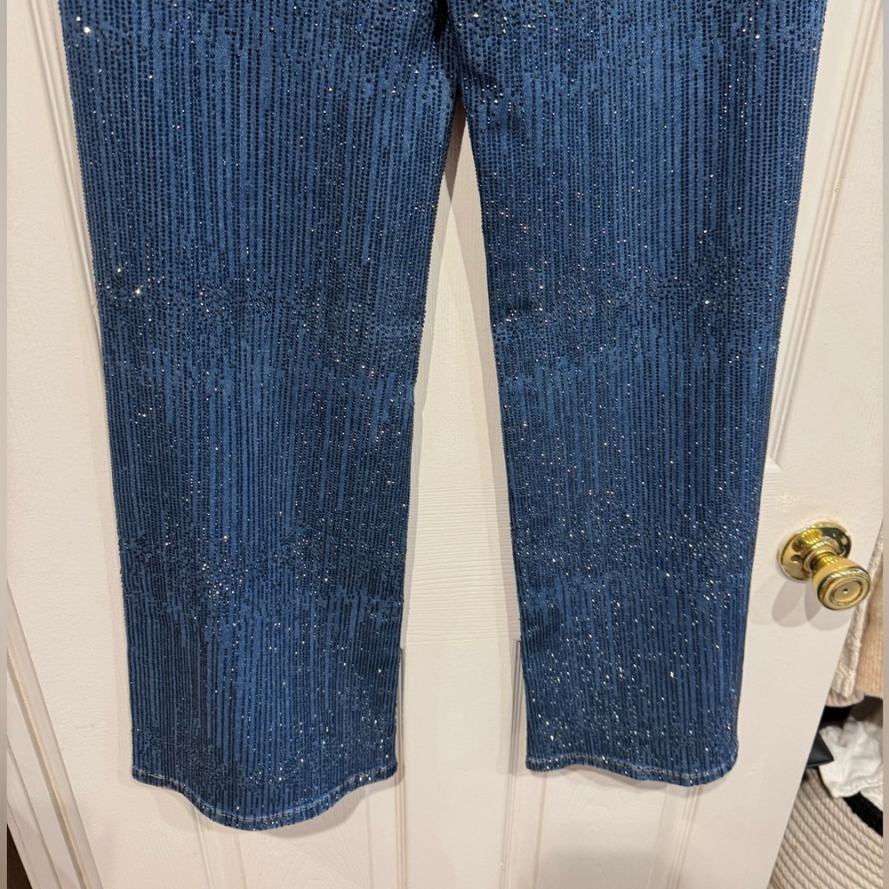 Maje Rhinestone Jeans - Picture 3 of 10
